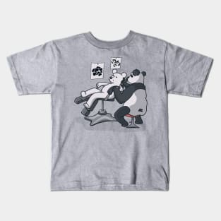 Tattoo panda artist Kids T-Shirt